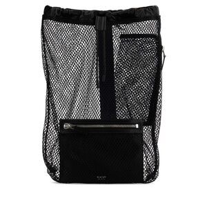 Tom Ford Men Black Mesh Backpack